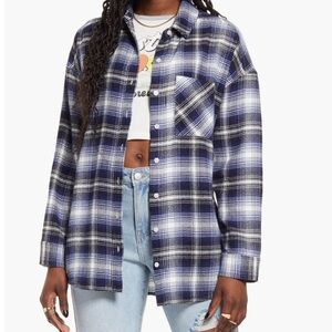 Nordstrom BP Boyfriend Plaid Shirt